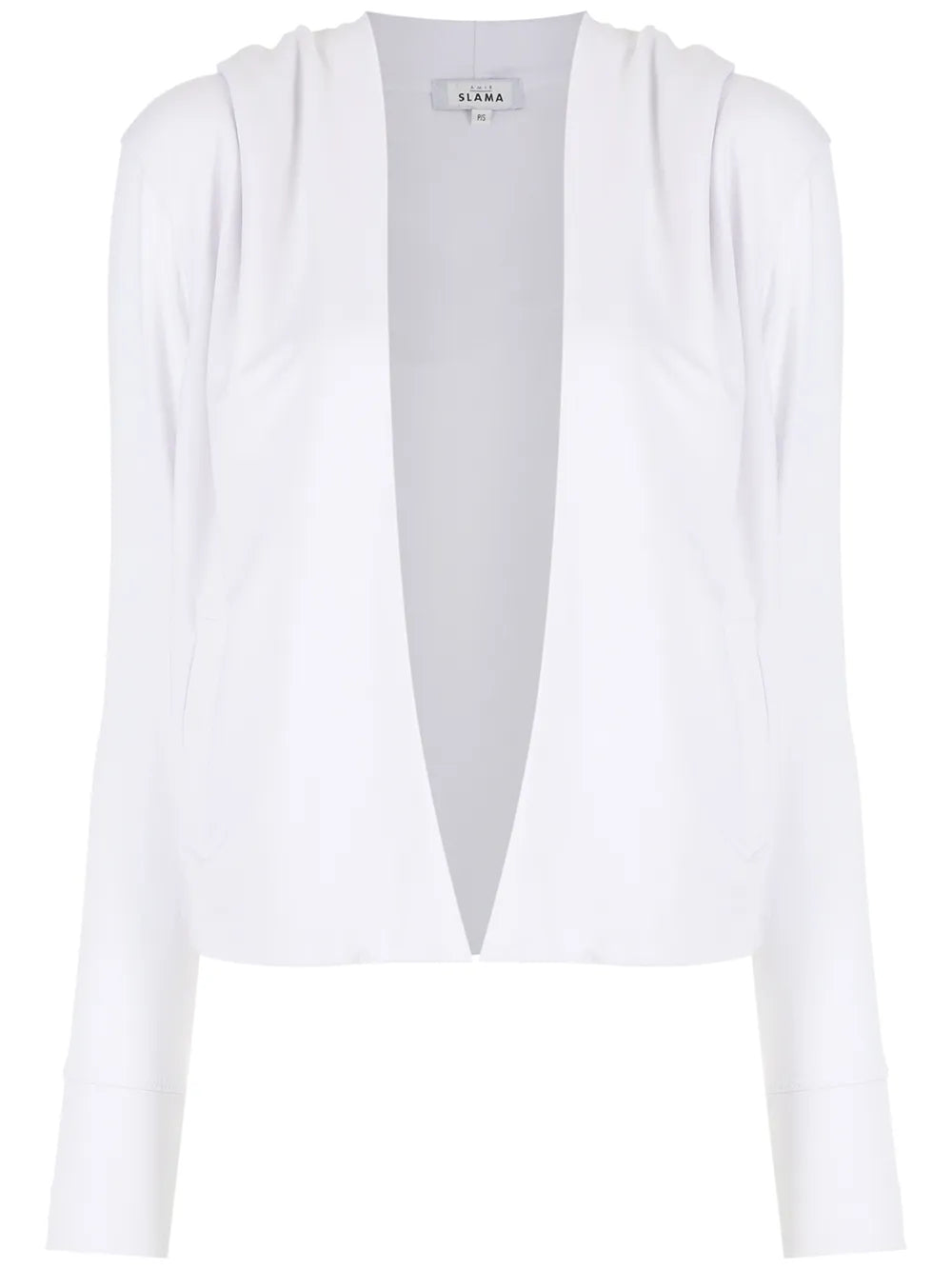 Hooded Open-Front Cardigan