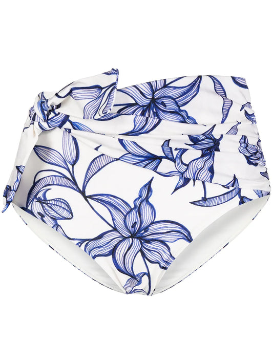 Stargazer-Print High-Waisted Bottoms