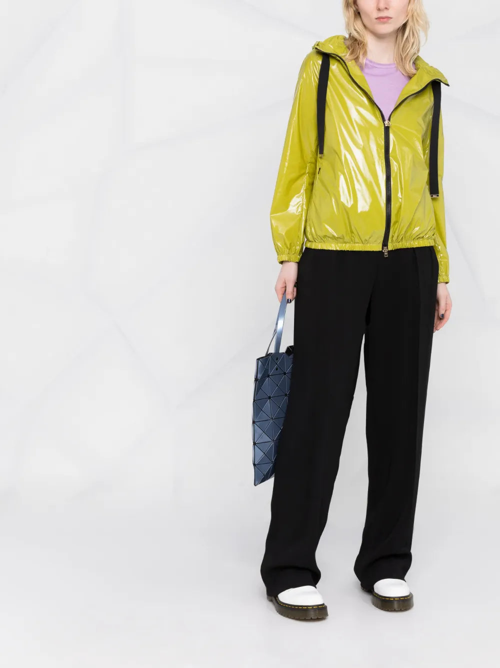 Zip-Fastening Hooded Jacket