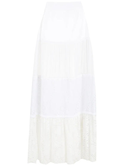 Broderie-Anglaise Full Skirt