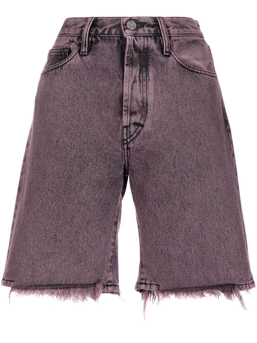 Cut-Off Denim Shorts