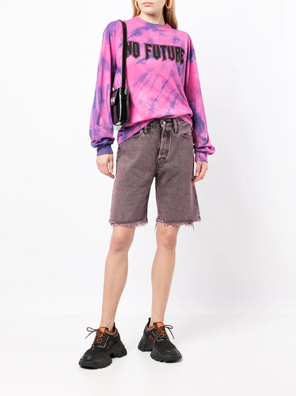 Cut-Off Denim Shorts
