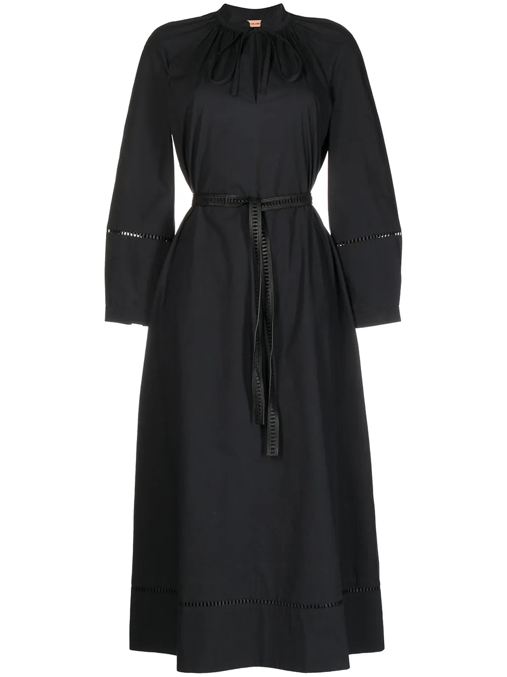 Belted Midi Shirt Dress