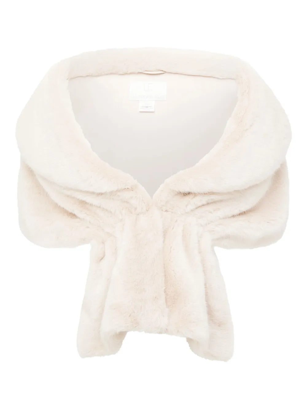 Champagne Faux-Fur Shawl