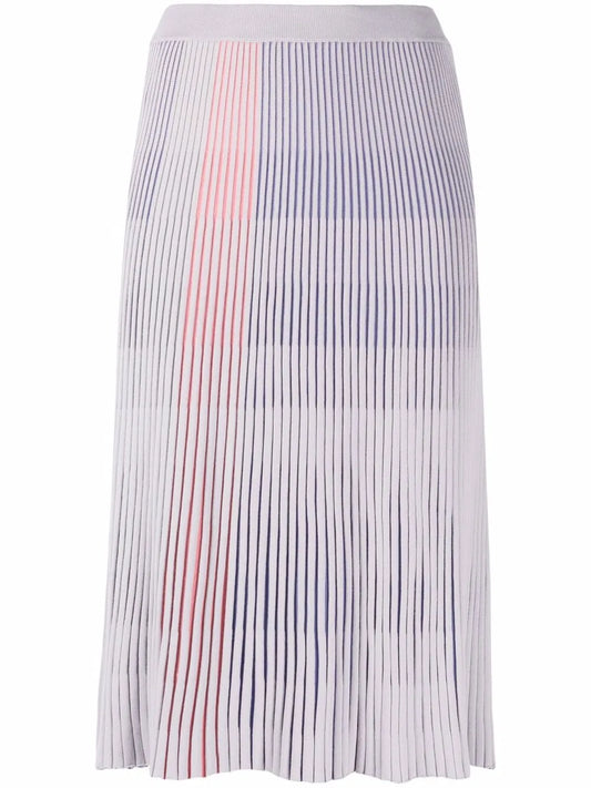 Pleated Midi Skirt