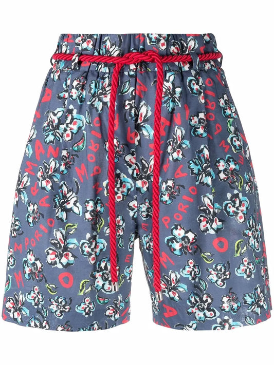 Mare Floral-Print Shorts