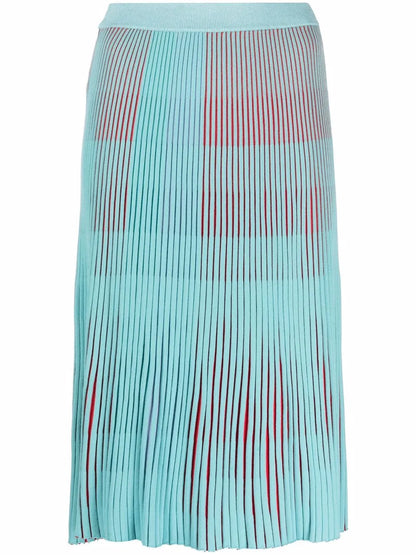 Pleated Midi Skirt