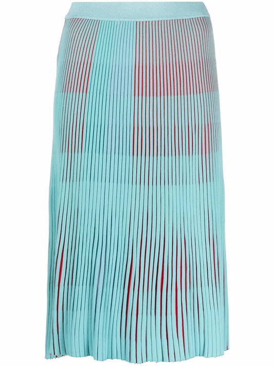 Pleated Midi Skirt