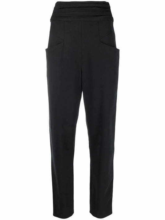 Stoda High-Waisted Tapered Trousers