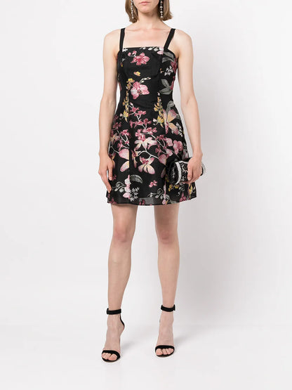 Fils Coupé Flared Mini Dress