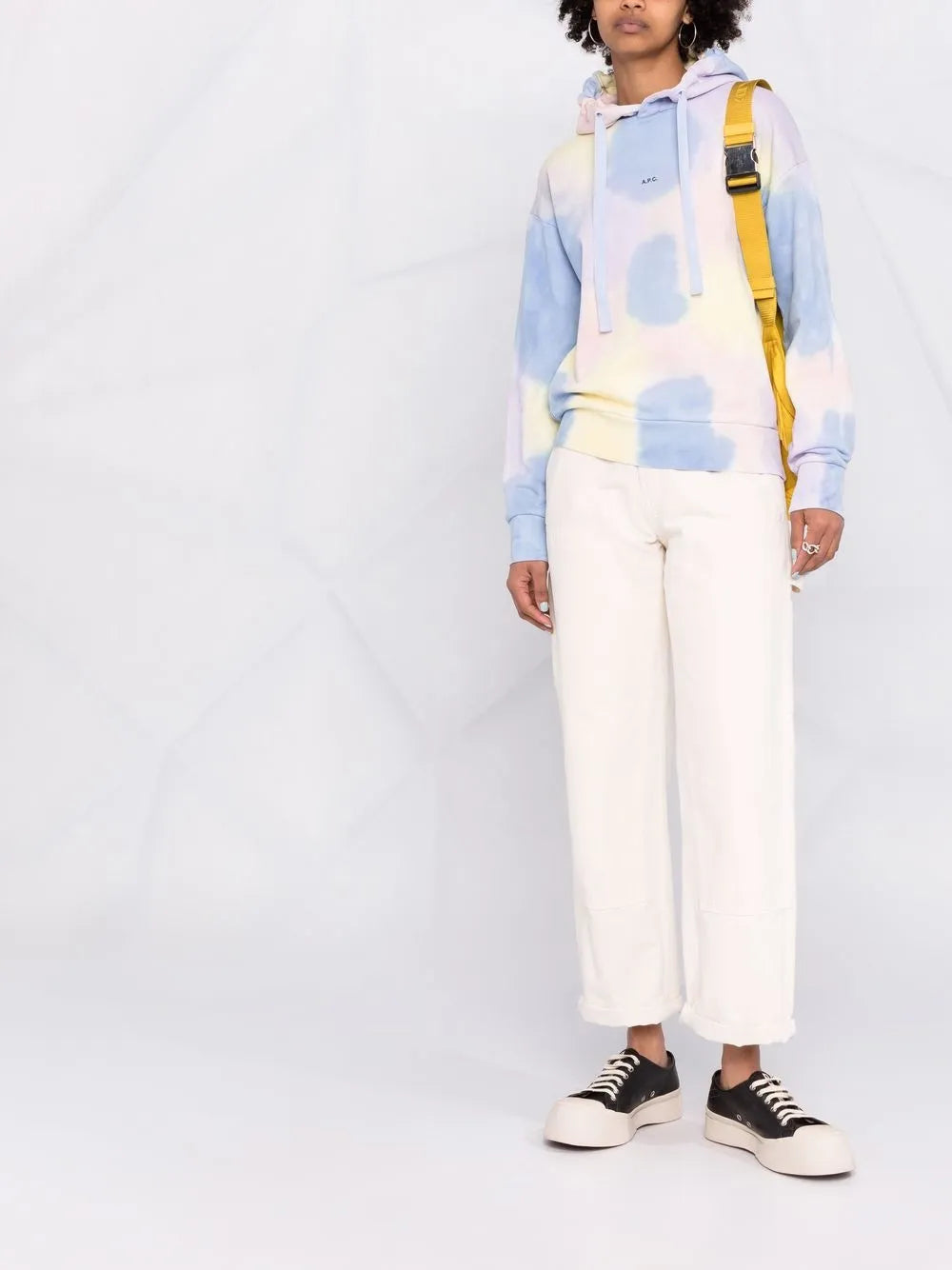 Jeanne Tie-Dye Print Hoodie