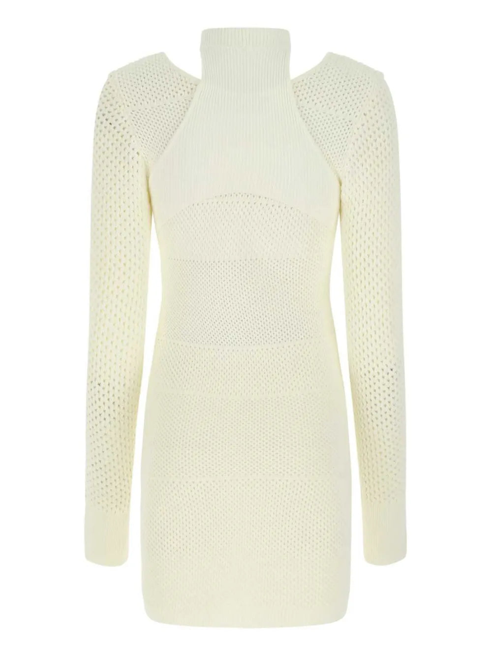 Stretch Knit Midi-Dress