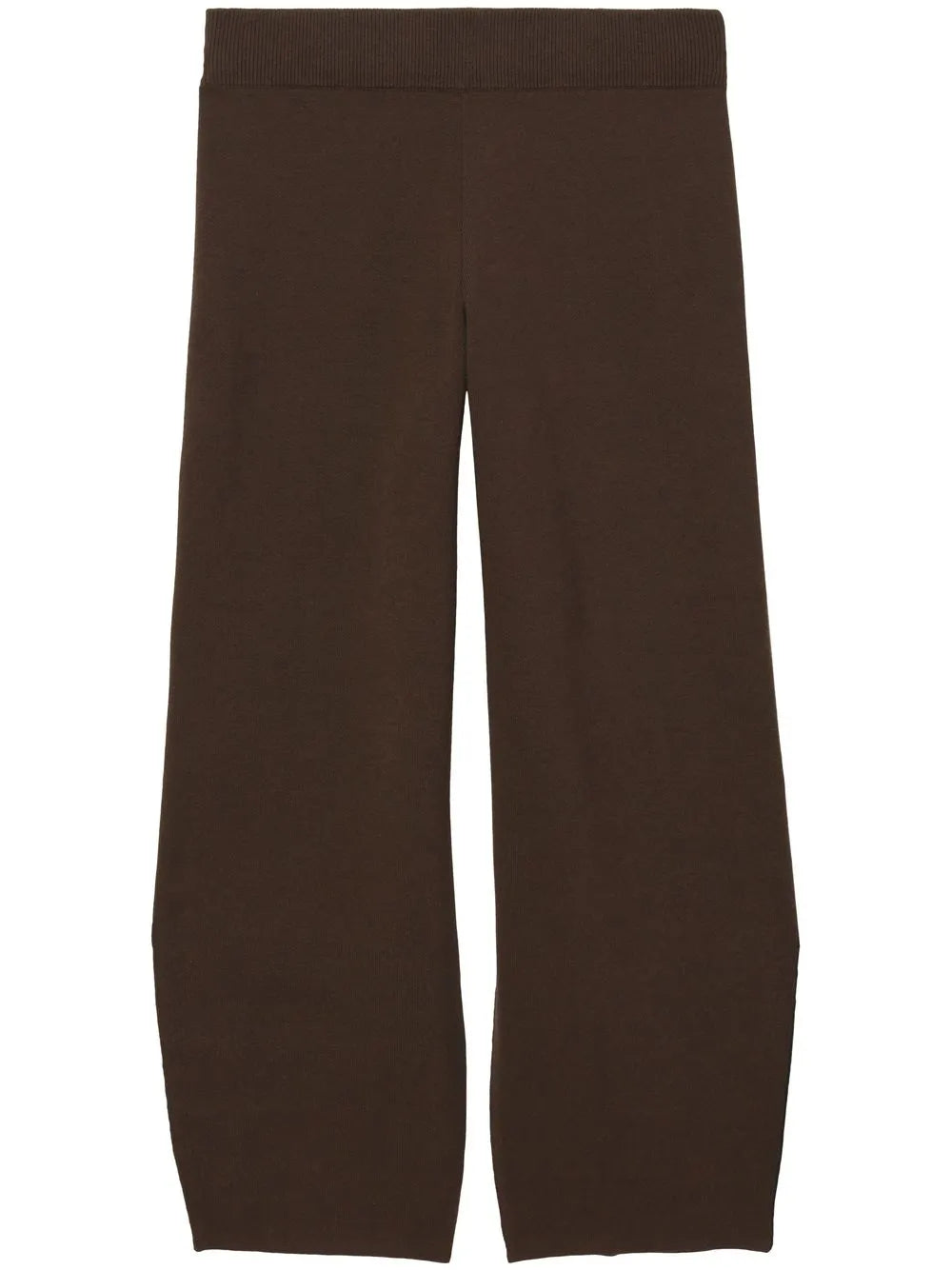 Straight-Leg Knitted Trousers