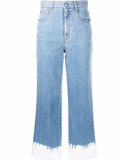High-Rise Cropped Jeans
