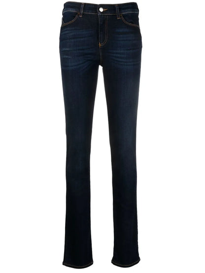 Mid-Rise Skinny Jeans