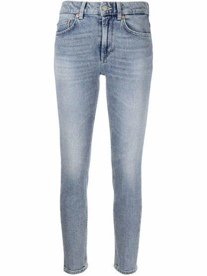 Marilyn Slim-Fit Cropped Jeans