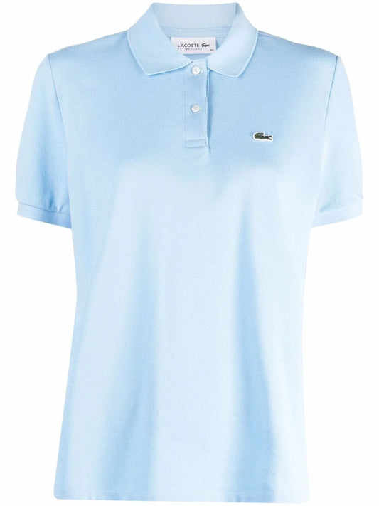 Logo-Patch Piqué Polo Shirt