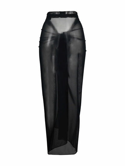 Sheer Wrap-Around Sarong