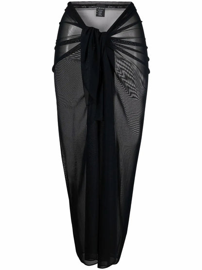 Sheer Wrap-Around Sarong