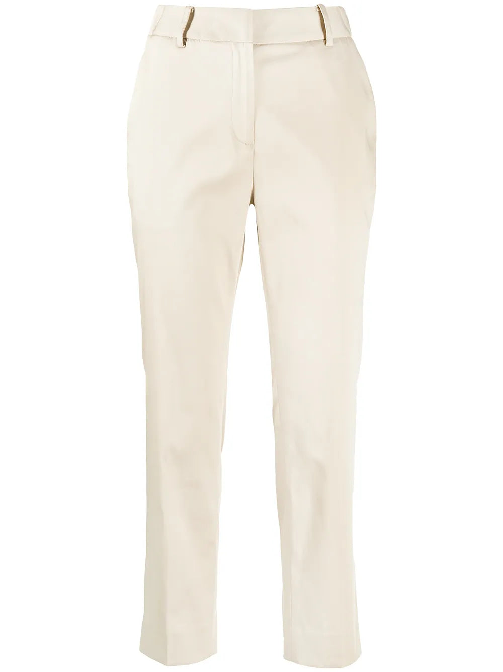 Cropped Tailored-Cut Trousers