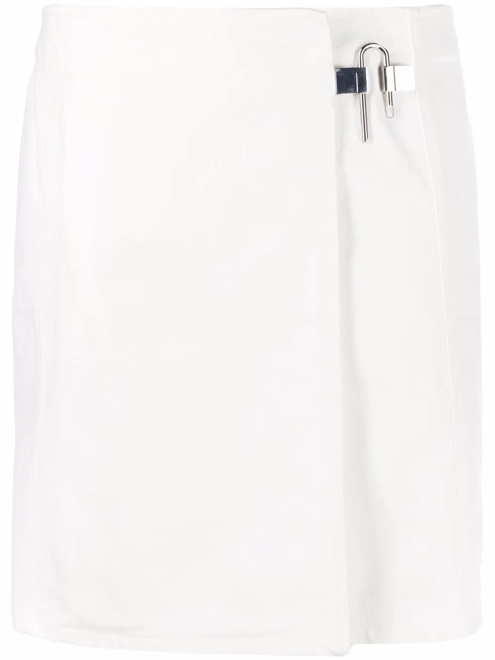 Asymmetric Padlock Skirt