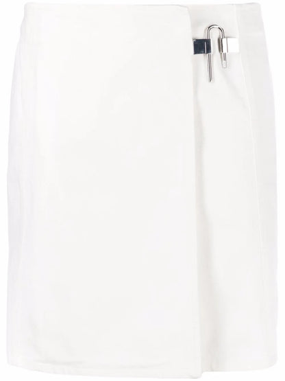 Asymmetric Padlock Skirt