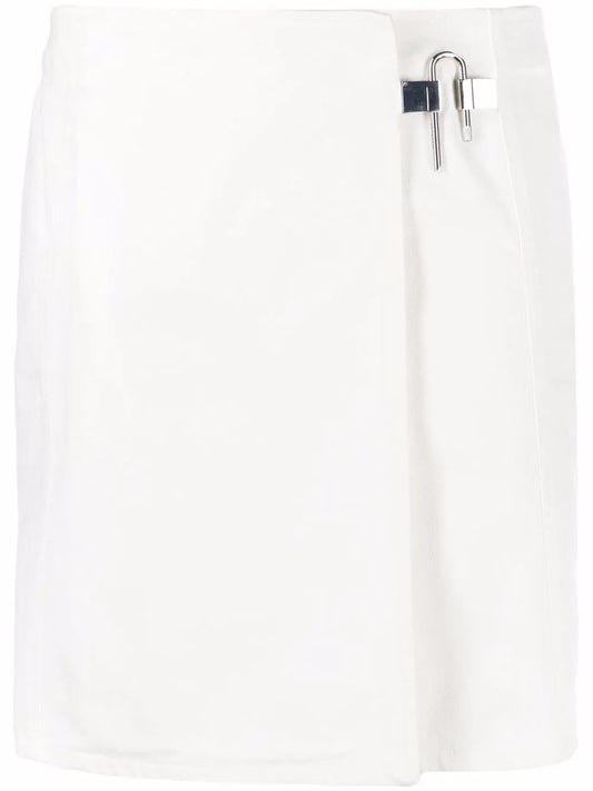 Asymmetric Padlock Skirt