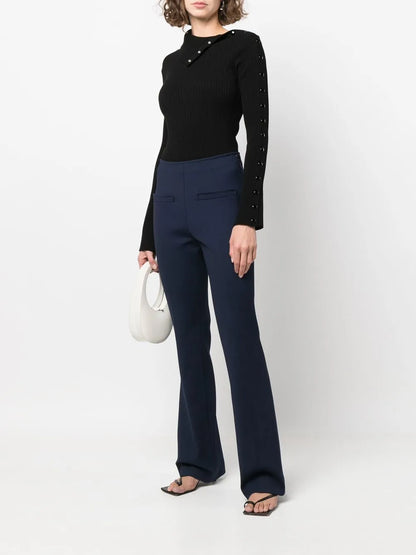High-Waisted Trousers