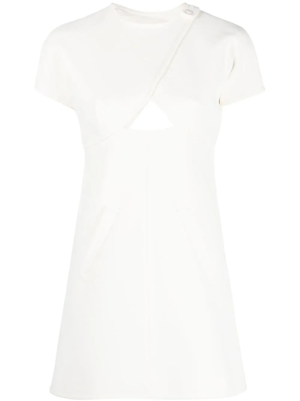 Cut-Out Shift Dress