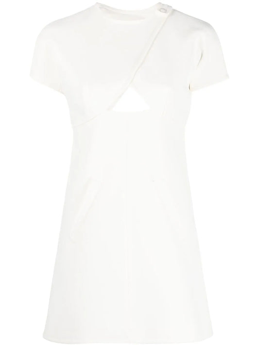 Cut-Out Shift Dress