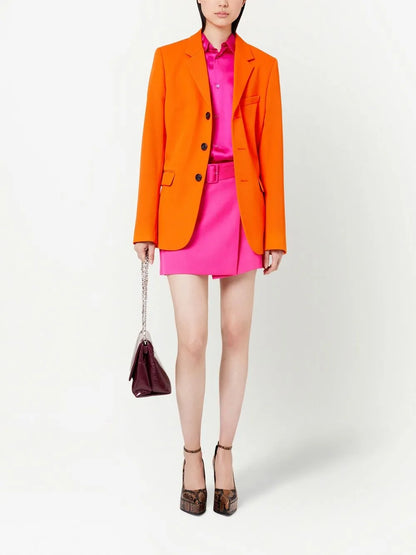 Belted Midi Skirt