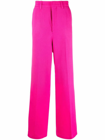 Wide-Leg Tailored Trousers