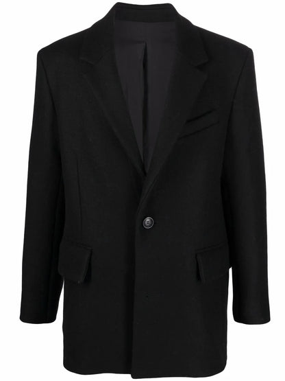 Single-Breasted Blazer Jacket