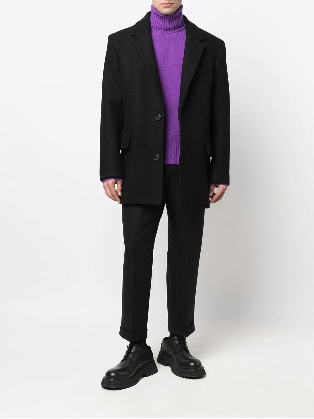 Single-Breasted Blazer Jacket