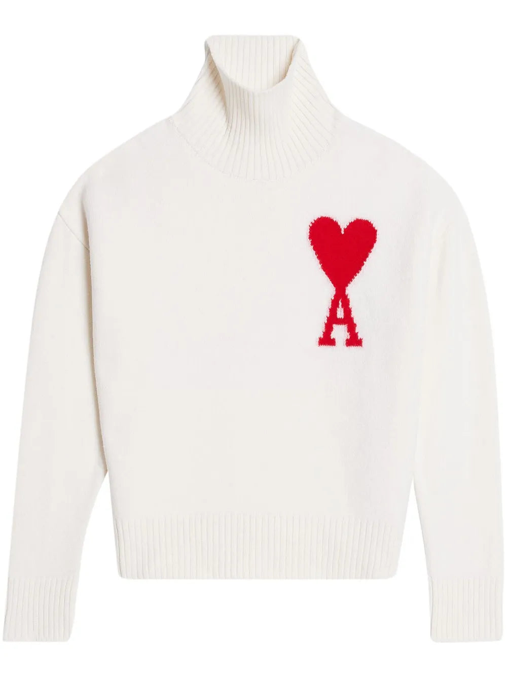 Ami De Coeur Roll-Neck Wool Jumper