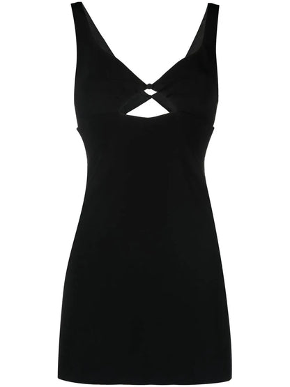 Cut-Out Detail Mini Dress