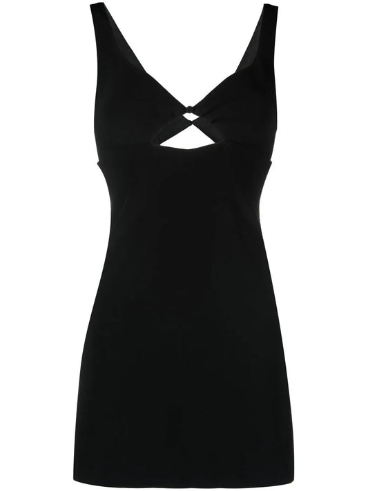 Cut-Out Detail Mini Dress
