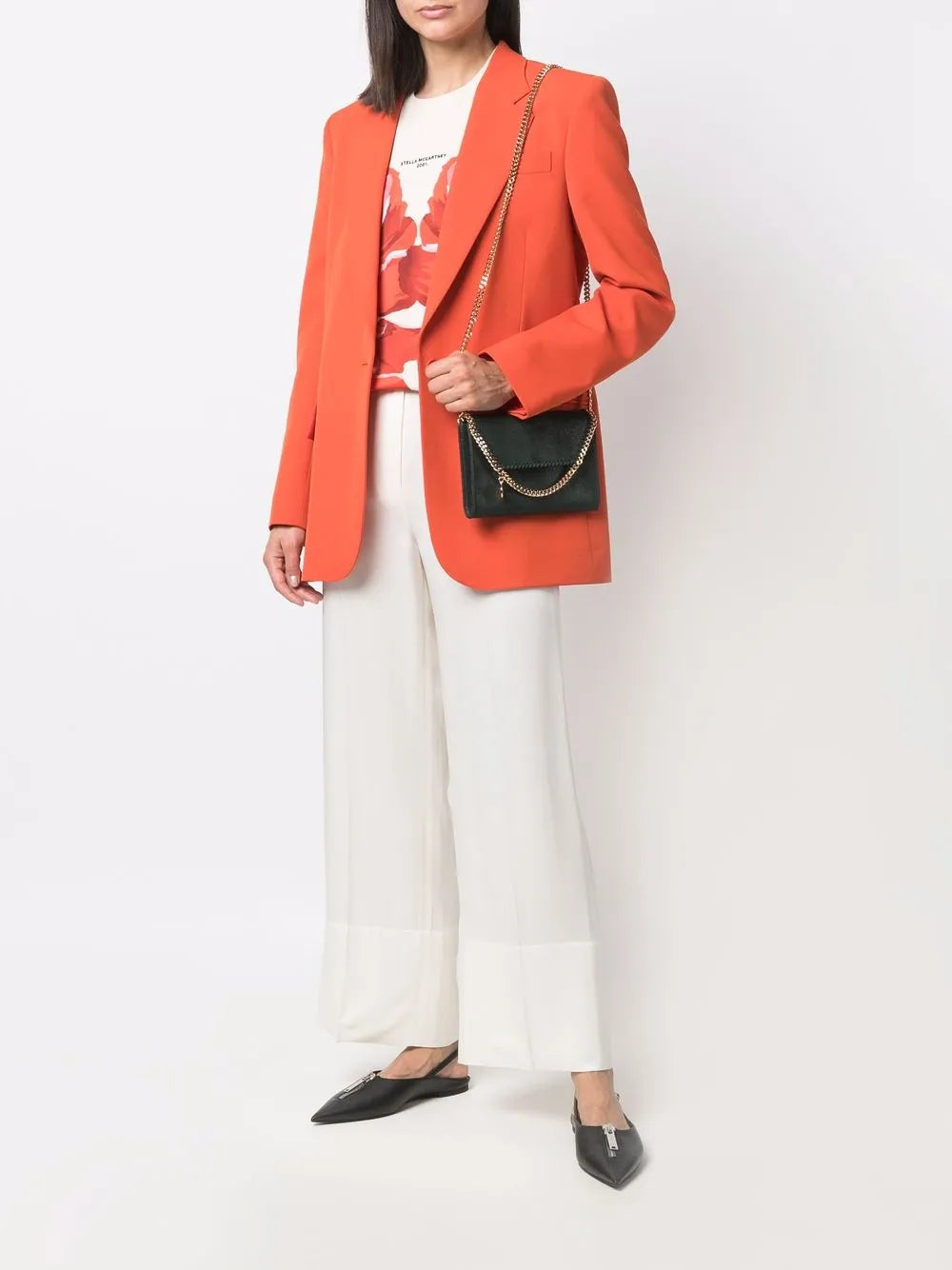 Single-Breasted Tailored Blazer