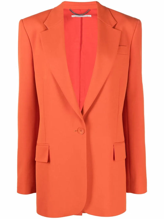 Single-Breasted Tailored Blazer