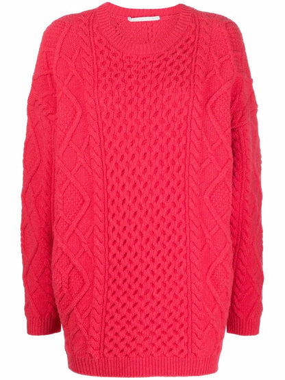 Aran Crew Neck Jumper
