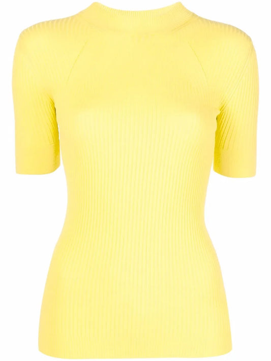 Short-Sleeve Crew Neck Jumper