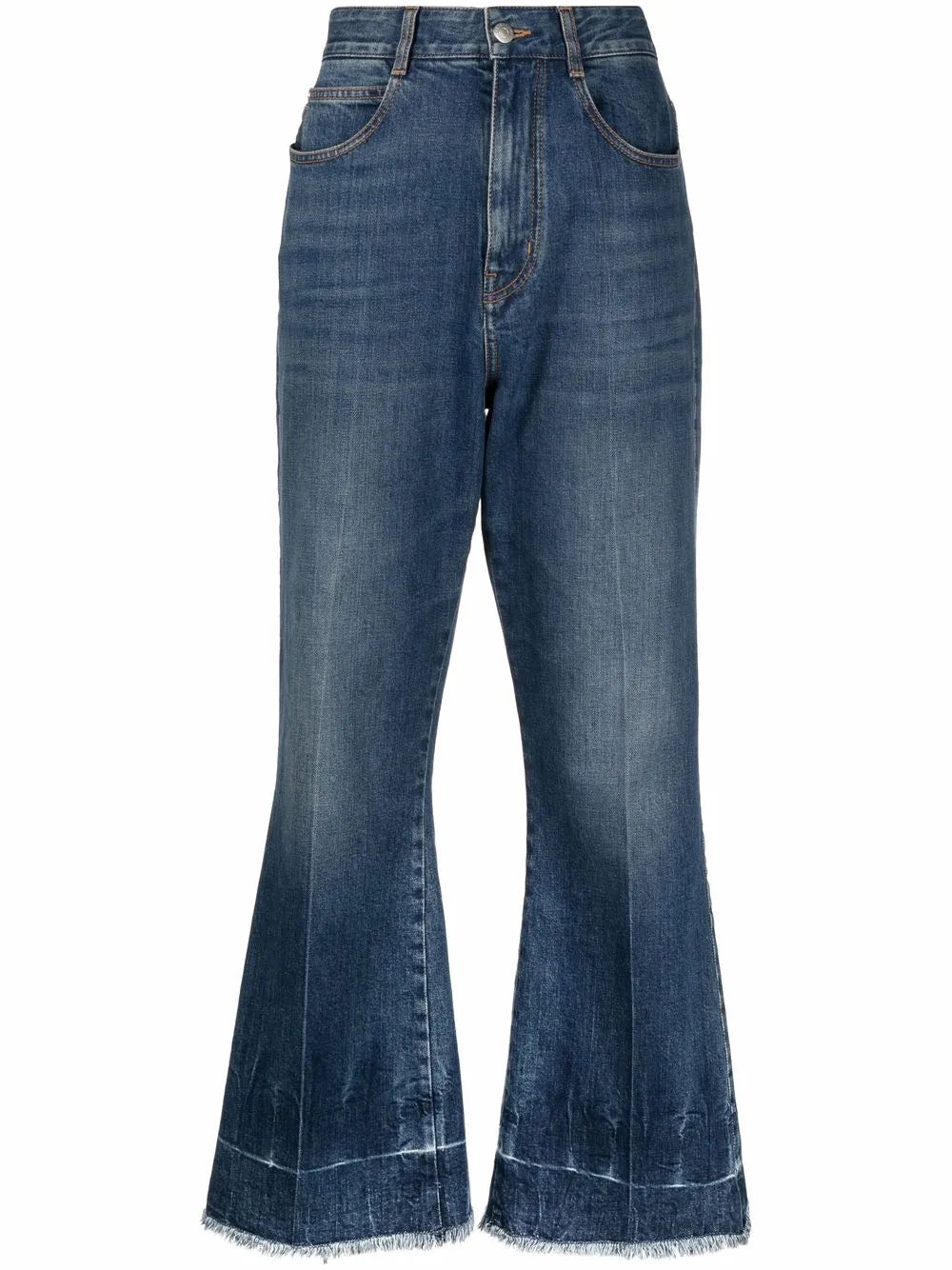 The '90S Cropped Flared Jeans