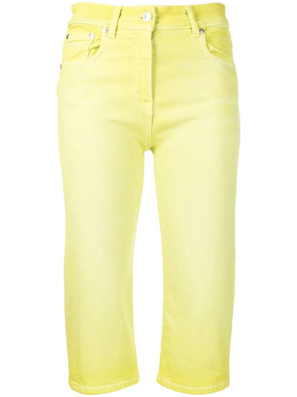 Mid-Rise Cropped Trousers
