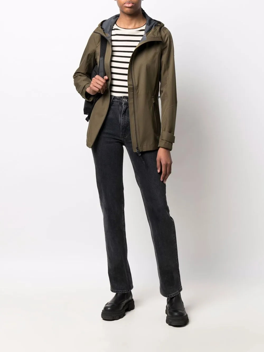 Zip-Up Hooded Jacket