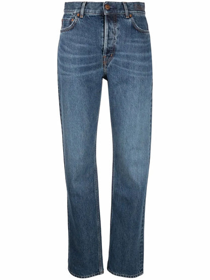 Slim-Cut Denim Jeans
