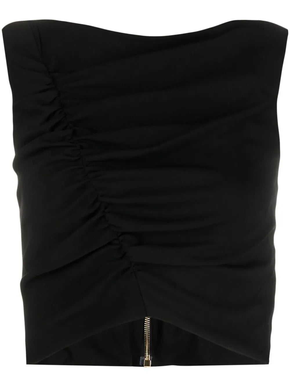 Gathered Sleeveless Top