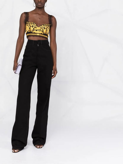 Baroque-Print Top