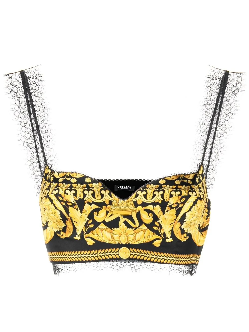 Baroque-Print Top
