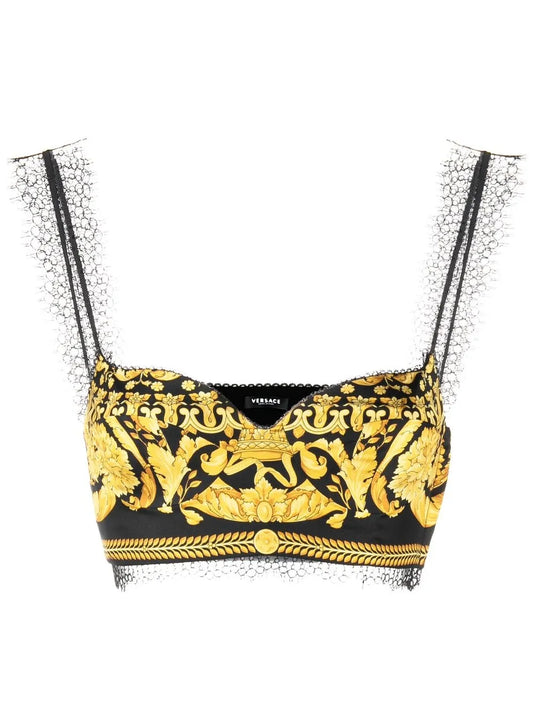 Baroque-Print Top