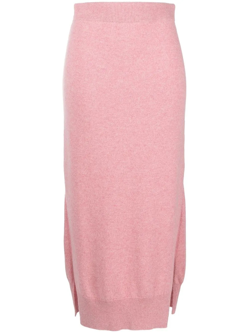 High-Waisted Knit Skirt